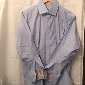 English Laundry • Blue Pinstripe Oxford Shirt